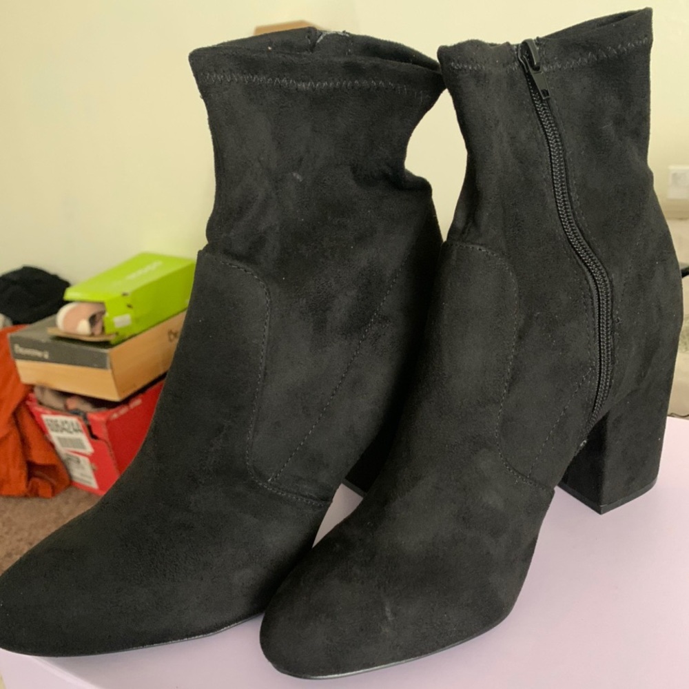 size 10 black madden girl boots